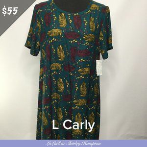 Lularoe Carly Dress - L - NWT
